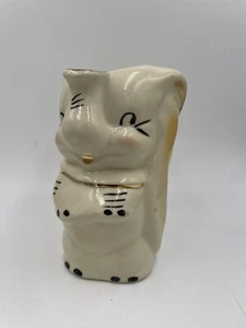 Vintage Walt Disney DUMBO Keramik Krug Milchkännchen mit Goldrand, Mid Century, 6" - Bild 1 von 5