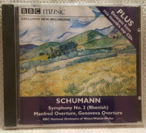 Schuman - Symphony No 3 Manfred Overture Genoveva Overture BBC CD - Picture 1 of 1