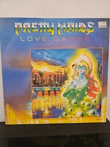 PRETTY MAIDS Love Games 1988 12" SINGLE GLAM/HAIR METAL HARD ROCK RARE VINYL - Picture 1 of 6