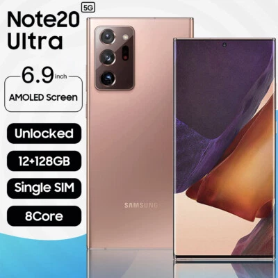 Разблокированный восьмиядерный смартфон Samsung Galaxy Note20 Ultra 5G SM-N986U 128 ГБ 512 ГБ - Изображение 1 из 4