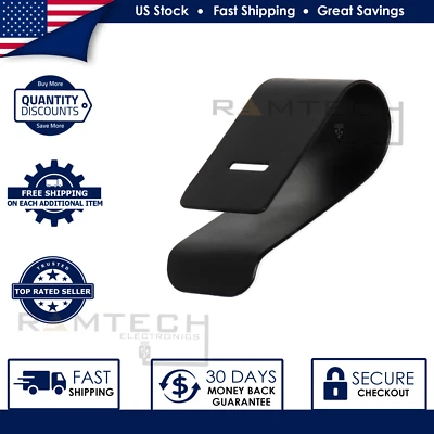 RAMTECH ELECTRONICS Car Sun Visor Clip Mount For Escort Passport 9500ix Radar Laser Detector - SVCM
