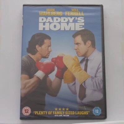 Daddy's Home (DVD, 2015) NEW Will Ferrell Comedy Step-Dad Parent Mark Wahlberg - Image 1 of 4