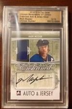 Mark Messier In the Game 2012-13 Silver Auto and Jersey Card 13/19