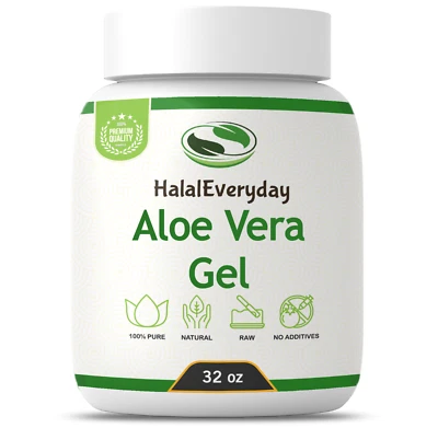 Aloe Vera Gel 32 oz - 100% Pure Organic Soothing Moisturizing Skin Care Lotion - Image 1 of 4
