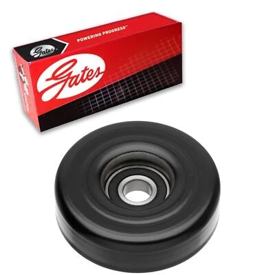 Gates Drive Belt Idler Pulley Smooth Pulley For 1993-1999 Saturn SW1 1.9L L4 GAS - Image 1 of 4