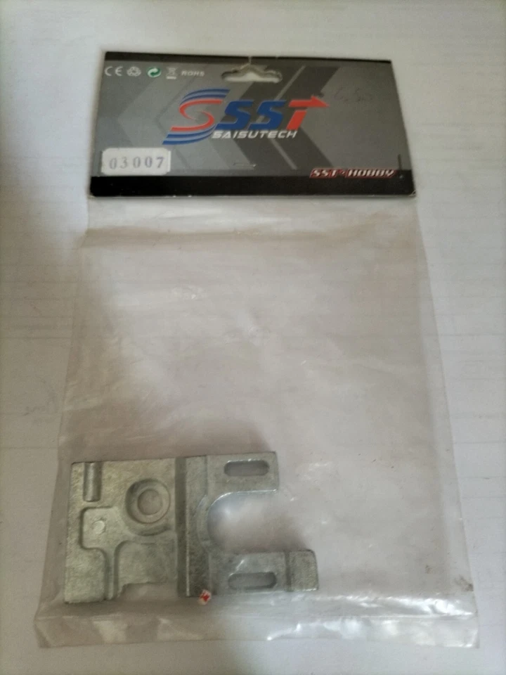 03007 PONTE X MOTORE ELETTRICO SUPPORTO IN METALLO RICAMBIO MODEL RC 1/10 HIMOTO - Immagine 1 di 1