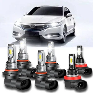 For Toyota Tundra 2007-2013 LED Headlight High Low Beam Fog Light Bulbs Kit 6pcs - Picture 1 of 17