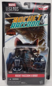 Marvel Legends Secret Wars Rocket Raccoon Groot Comic Paquete de 2 Guardianes Galaxia - Imagen 1 de 12