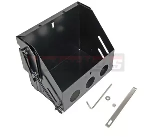 Caja de batería desplegable negra peso ligero 10,5"x7"x8" Hot Street Rod Racing Drag - Imagen 1 de 1