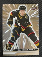 William Karlsson 2023-24 Upper Deck Outburst Silver Parallel Card #181