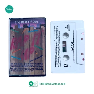 K-Tel RAP IT UP Compilation Cassette Tape 1986 RUN DMC Kurtis Blow Beastie Boys - Picture 1 of 2