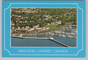 Portsmouth Olympic Harbour, Kingston, Ontario, Chrome Aerial View Postcard - Bild 1 von 2