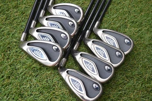 Juego de hierro para damas Callaway Hawk Eye VFT 5-9 Pw Aw Sw 8 piezas diestro JV grafito mujeres golf - Imagen 1 de 17