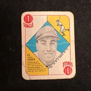 1951 Topps Red Back #38 Ed Duke Snider HOF Brooklyn Dodgers - Picture 1 of 2