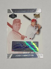 2007 Topps Co-Signers - Red #120 Josh Hamilton /275 AU Cincinnati Reds auto RC