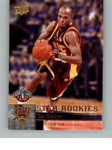 2009-10 Upper Deck Taj Gibson 210  Gold Chicago Bulls Star Rookies Parallel