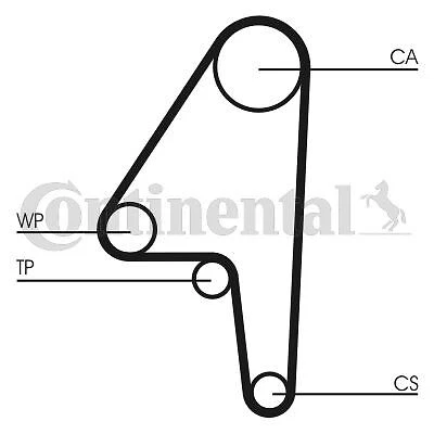 KIT DE DISTRIBUTION + POMPE à EAU - Photo 1/4