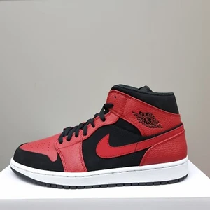 NIKE AIR JORDAN 1 MID "REVERSE BRED" (554724 054) SNEAKER VERSCHIEDENE GRÖßEN - Bild 1 von 15