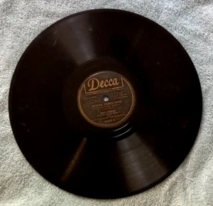 78RPM WHITE CHRISTMAS LLET'S START THE NEW YEAR RIGHT BING CROSBY DECCA 8429 - Picture 1 of 4