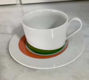Rare VINTAGE GENE MEYER  SWID POWELL MOON 4 Cups & Saucers ☕️ 💕 - Picture 1 of 4