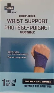 Adjustable Wrist Support Elastic Unisex 1-Size-Fits-Most - Picture 1 of 2