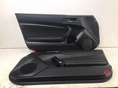 2013-2016 Scion FR-S FRS panel de puerta interior moldura cubierta juego de tarjetas par negro OEM Foto 1 de 4