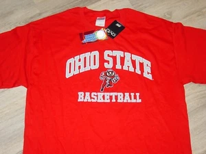 OSU OHIO STATE University BUCKEYES BASKETBALL T-Shirt NEW TAGS sz... LARGE - Picture 1 of 6