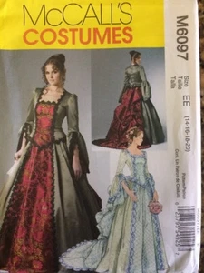 Womens Victorian Costume sz 14-20 McCalls Sewing Pattern McCalls 6097* - Picture 1 of 8