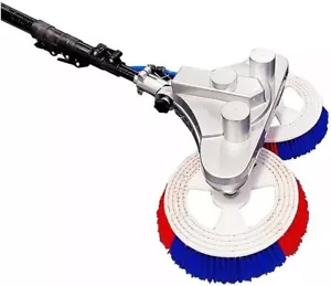 Glass Floor Clean Equipment,Solar Panel Cleaning Brush,with Water Fed Pole Kit - Picture 1 of 23