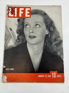 LIFE Magazine: Bette Davis (Magazin, 23. Januar 1939) - Bild 1 von 13