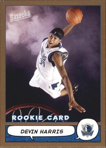 2004-05 (BKB) Bazooka Gold #191 Devin Harris