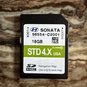 HYUNDAI SONATA Navigation GPS Memory Map SD Card 96554-C2001 - Picture 1 of 2