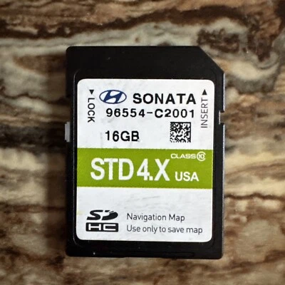 HYUNDAI SONATA Navigation GPS  Memory Map SD Card 96554-C2001 - Image 1 of 2