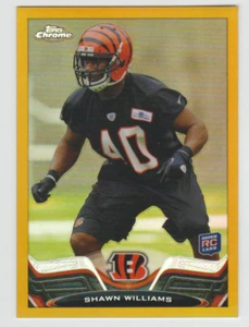 SHAWN WILLIAMS 2013 Topps Chrome GOLD REFRACTOR #74 SP RC Parallel #08/50 - Picture 1 of 2
