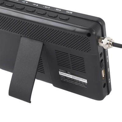 6 Inch Portable TV Color TFT LED USB Port Rechargeable Battery Operated Pocket⊹ - Image 1 of 4