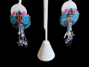 Vintage Lunch at the Ritz " Native Nacho" Ohrringe - Bild 1 von 4