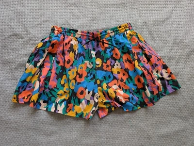Adidas Shorts Women Large Floral Camo Recycled Polyester Lined HT4686 - Image 1 of 4