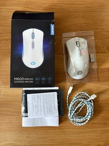 Lenovo Legion M600 Wireless Gaming Mouse Stingray White Iron Gray GY51C96033 - Picture 1 of 10