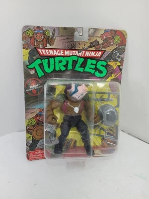 Figura de acción mutante clásica TMNT - BEBOP Shell Drill NRFB Foto 1 de 2