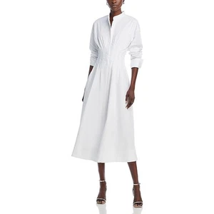 STAUD Womens Long Sleeve Work Wear Office Wear Shirtdress BHFO 4597 - Picture 1 of 2