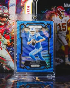 Panini Prizm #98 2023 Jared Goff Blue Wave Prizm/199 - Imagen 1 de 2