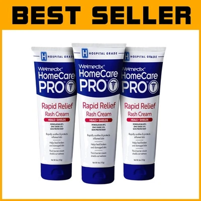 Gentle Zinc Oxide Cream for Adults & Babies 4oz (3-Pack) - Image 1 of 4