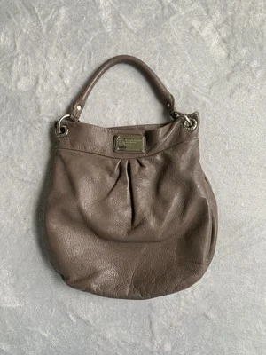 Marc By Marc Jacobs brownish grey classic leather Q Hillier hobo handbag/purse - Image 1 of 4