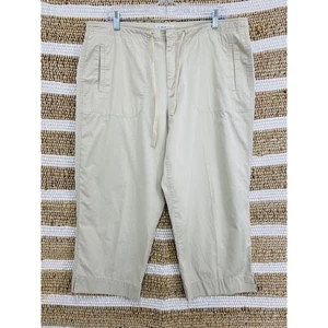 Chaus Women’s Capri Pants Large Beige - Picture 1 of 9