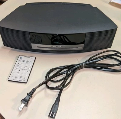 Bose Wave Radio AM/FM CD Alarm Clock W/Remote AWRCC1 100% Working Refurbished - Image 1 of 4