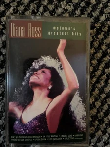 Vintage DIANA ROSS MOTOWN'S GREATEST HITS MC K7 MUSIC TAPE Cassette - Picture 1 of 3