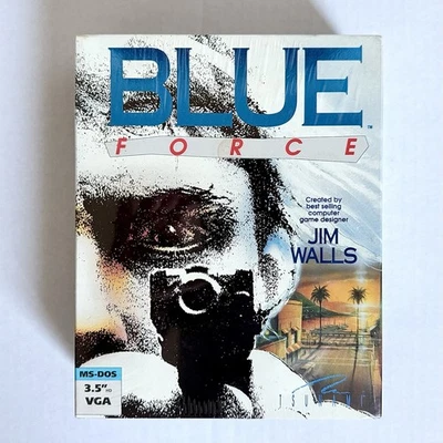 Blue Force - Factory Sealed - IBM 3.5” - Big Box PC - 1993 Tsunami - Image 1 of 4