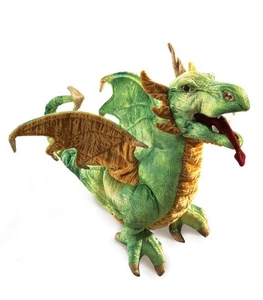 Folkmanis Wyvern Dragon Puppet - Picture 1 of 2