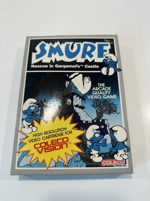 SMURF Rescue in Gargamel's Castle Colecovision *NEW IN BOX PRISTINE - Image 1 of 4
