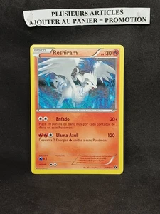 Carte Pokemon Reshiram 21/99 Destinées Futures Rare - Foto 1 di 3